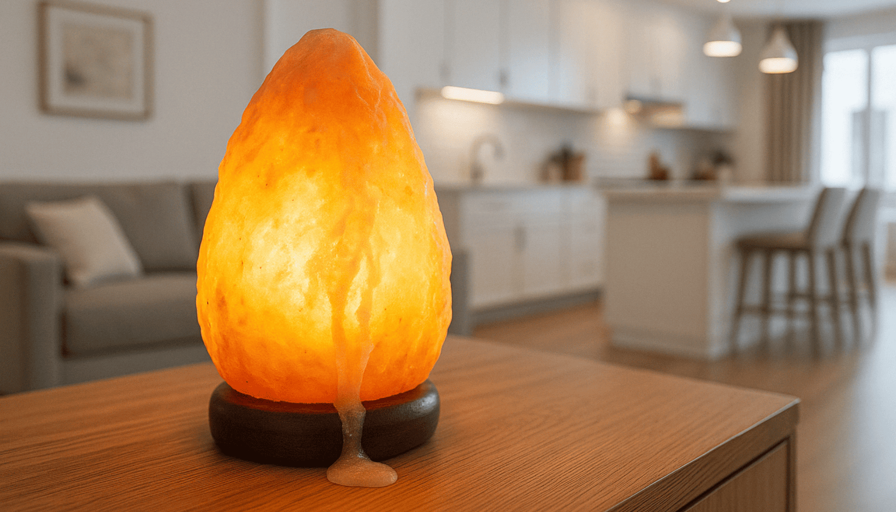 💦 Pourquoi ma lampe de sel coule ? Signification et Solutions