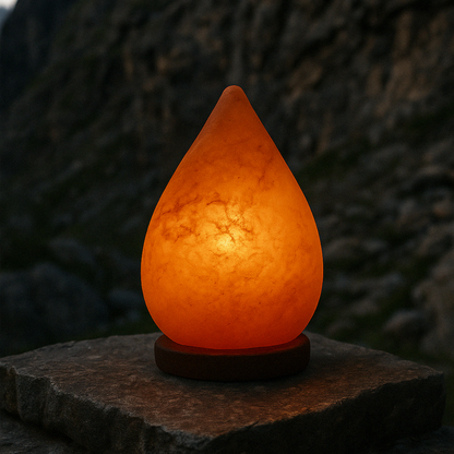 Salzlampe | Wassertropfen